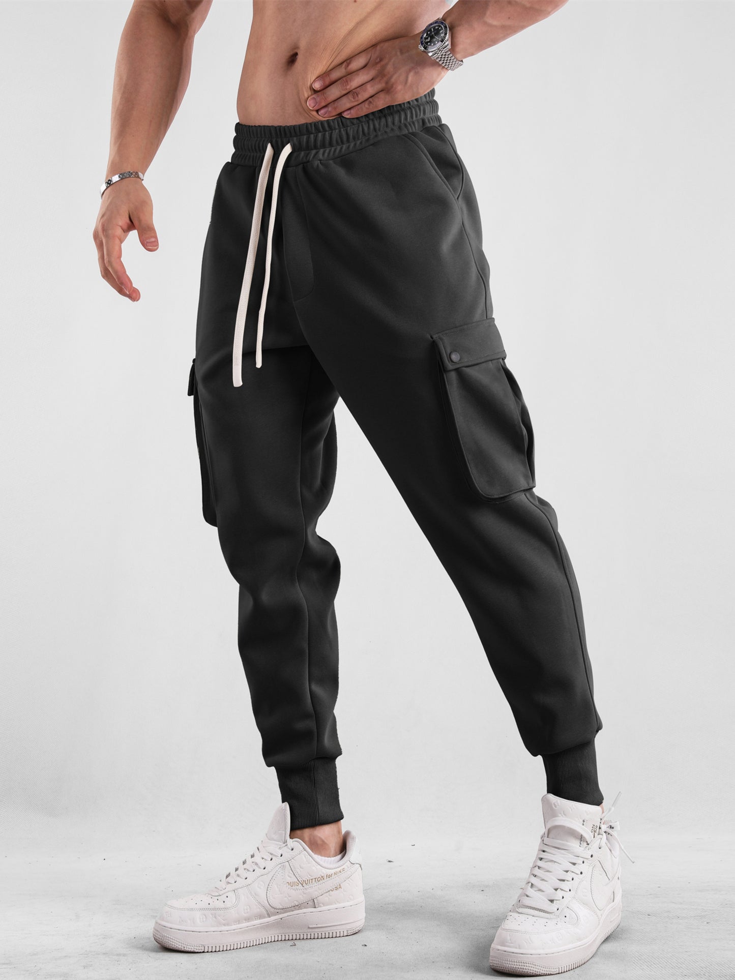 Men’s Multi-Pocket Cargo Jogger Pants