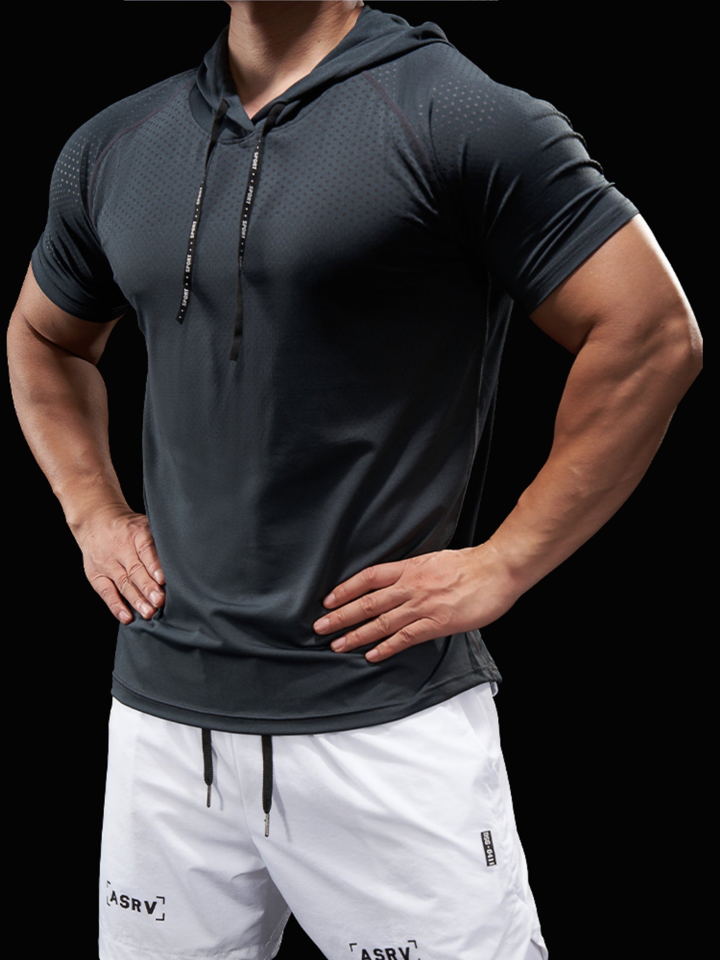 Men’s Quick Dry Short Sleeve Athletic T-Shirt