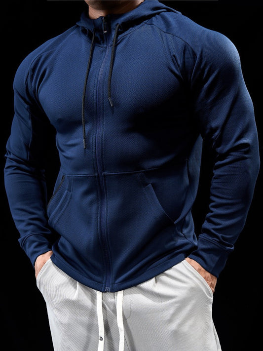 Men’s Activewear Full Zip Hoodie New