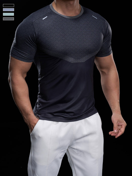 Men’s Quick Dry Short Sleeve Sports T Shirt