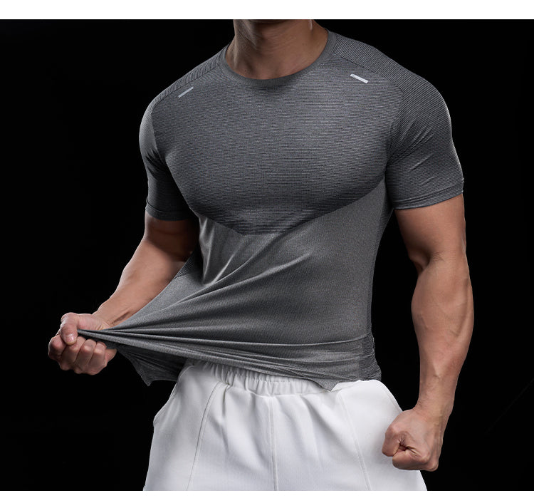 Men’s Quick Dry Short Sleeve Sports T Shirt