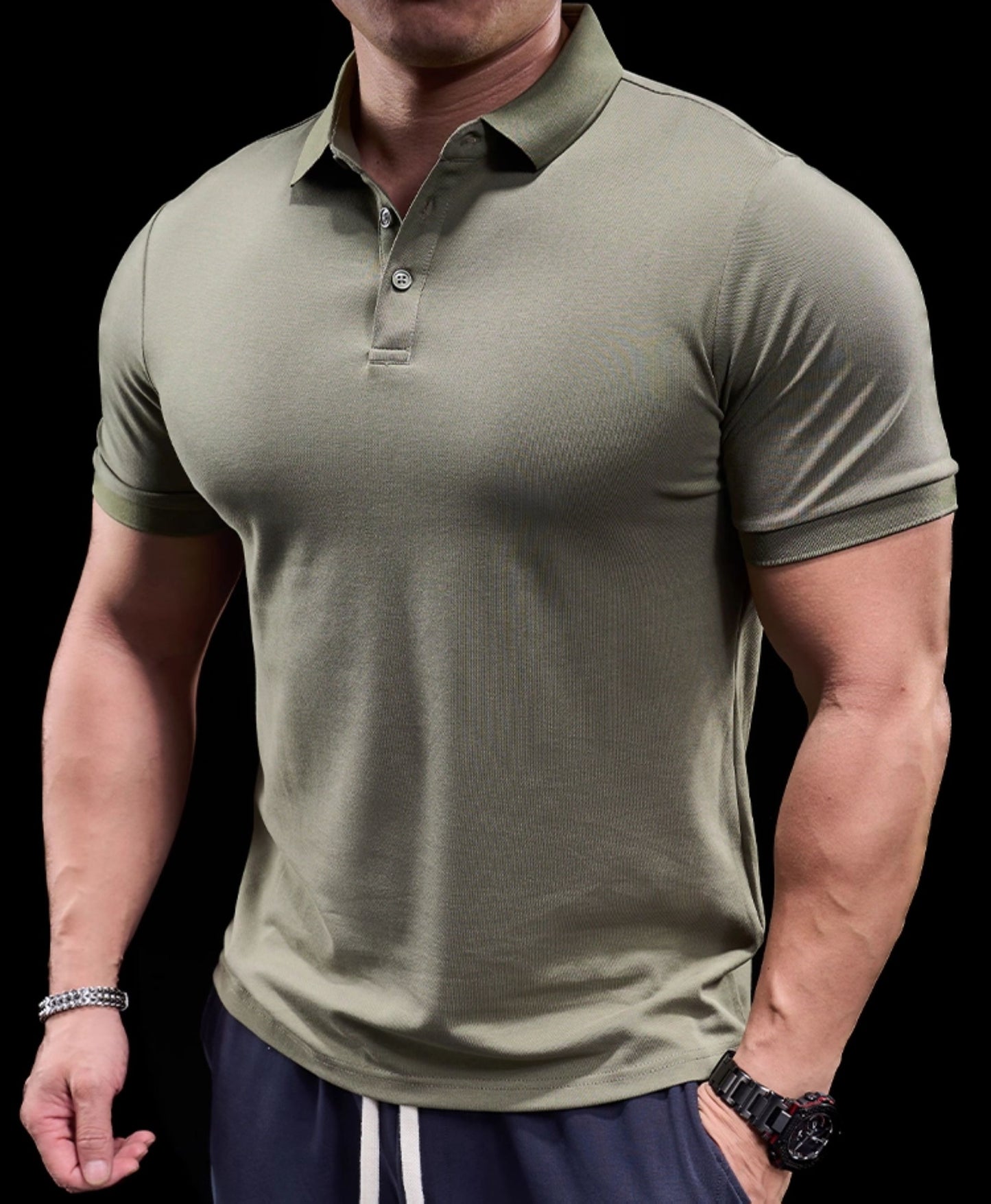 Men’s Polo Short Sleeve Training Tee