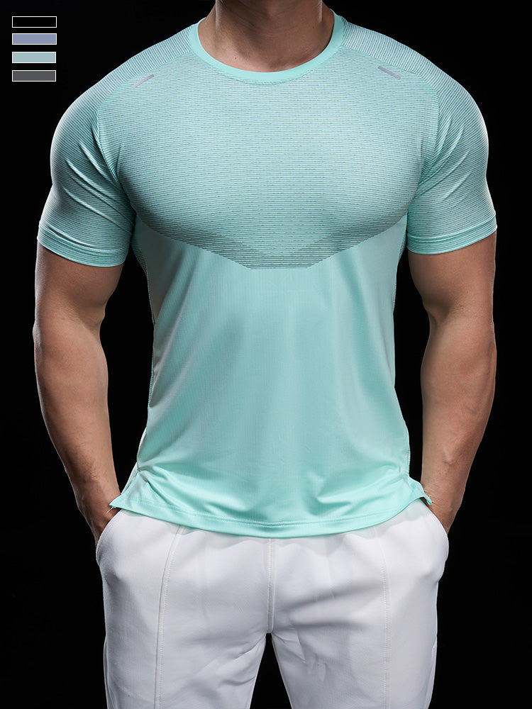 Men’s Quick Dry Short Sleeve Sports T Shirt