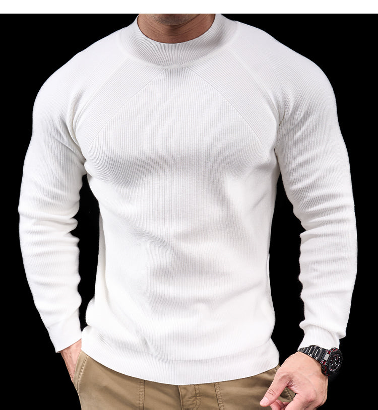 Men’s Mock Neck Long Sleeve Training Tee