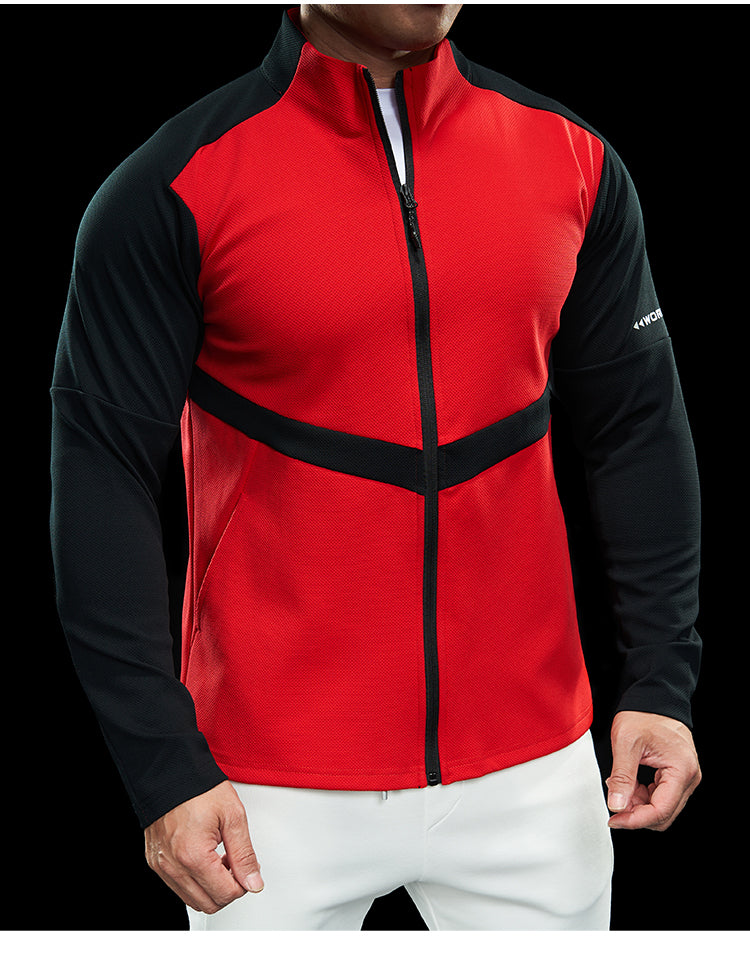 Men’s Quick Dry Zip Up Jacket Long Sleeve