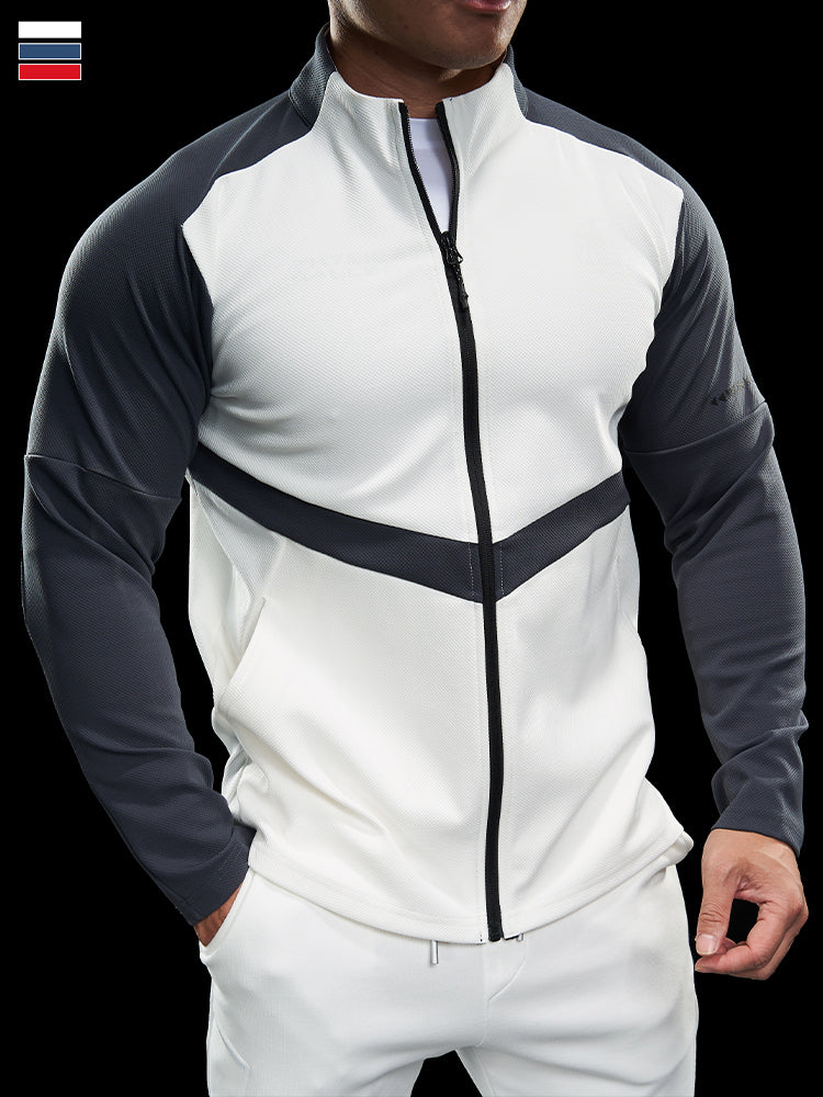 Men’s Quick Dry Zip Up Jacket Long Sleeve