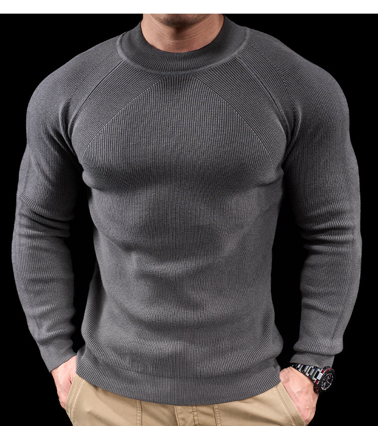 Men’s Mock Neck Long Sleeve Training Tee