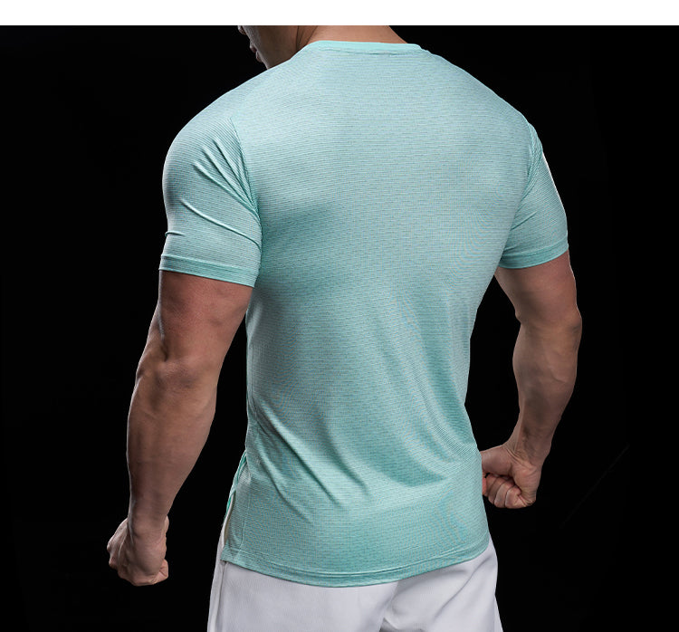 Men’s Quick Dry Short Sleeve Sports T Shirt