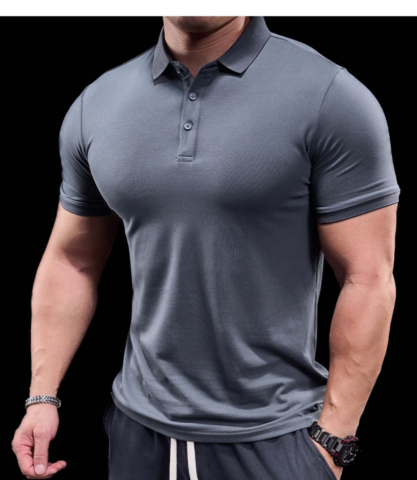Men’s Polo Short Sleeve Training Tee