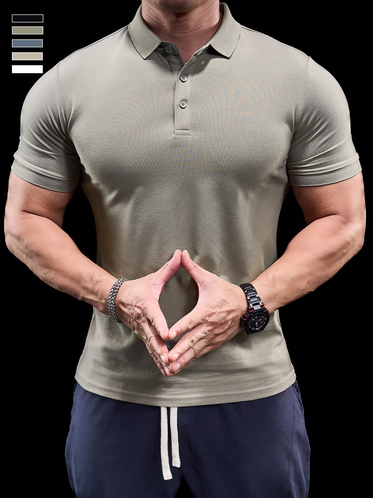 Men’s Polo Short Sleeve Training Tee