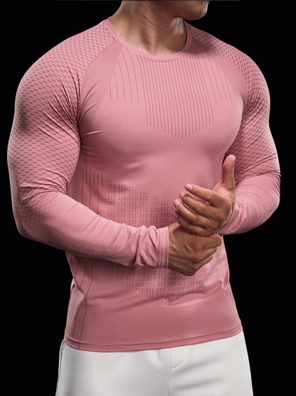 Men’s Long Sleeve Compression Quick-Dry Shirt
