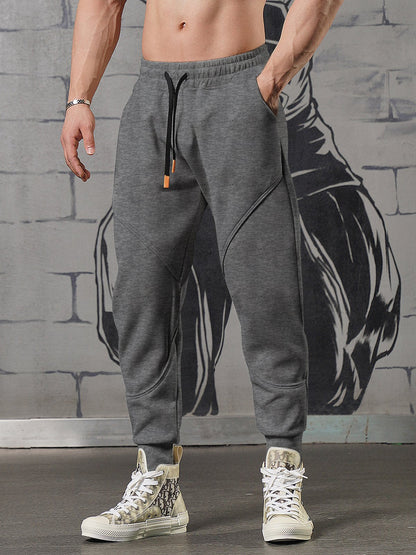 Men’s Motion Sweatpants Loose Fit Tapered Joggers for Gym & Running