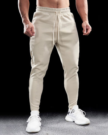 Men’s Slim Fit Cotton Joggers Long Sweatpants with Zippered Ankles New