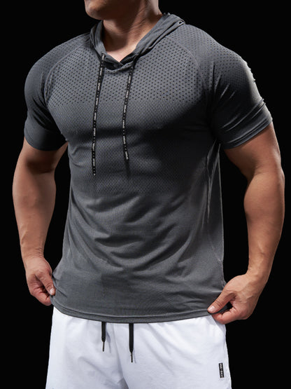 Men’s Quick Dry Short Sleeve Athletic T-Shirt