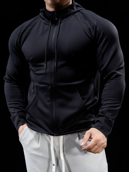 Men’s Activewear Full Zip Hoodie New