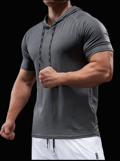 Men’s Quick Dry Short Sleeve Athletic T-Shirt