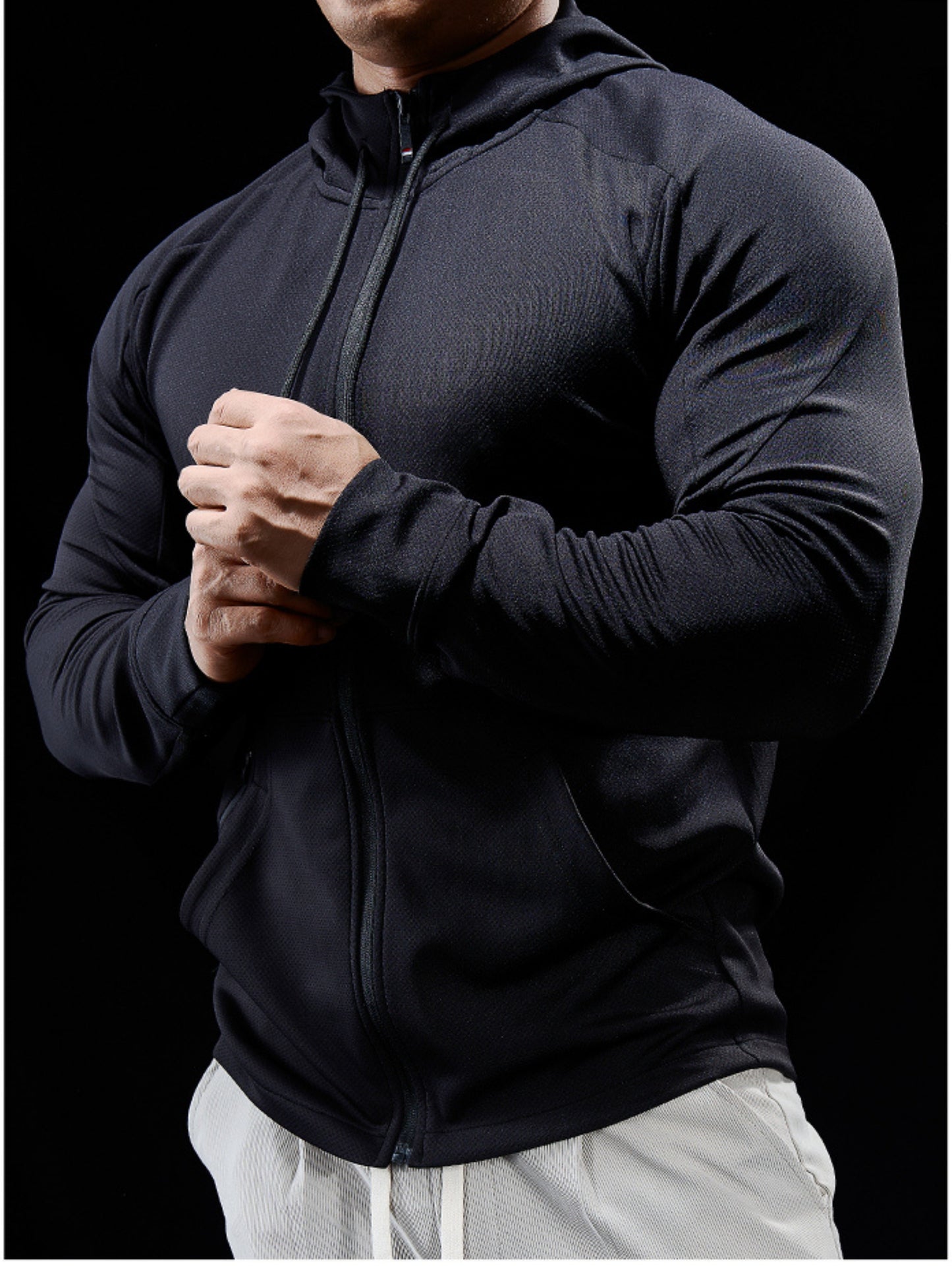 Men’s Activewear Full Zip Hoodie New