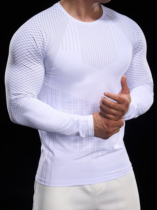 Men’s Long Sleeve Compression Quick-Dry Shirt
