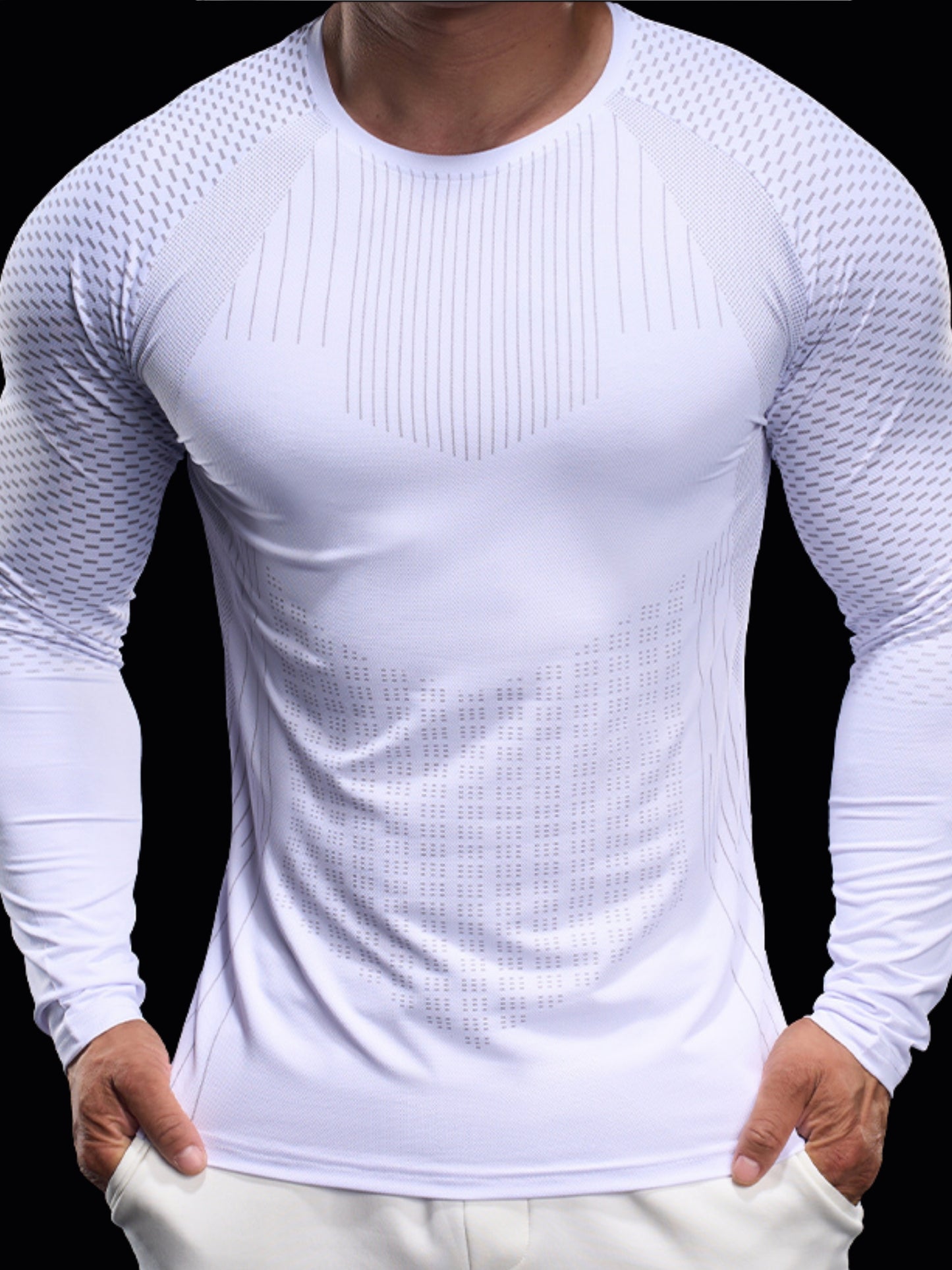 Men’s Long Sleeve Compression Quick-Dry Shirt