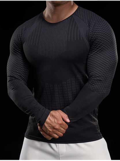 Men’s Long Sleeve Compression Quick-Dry Shirt