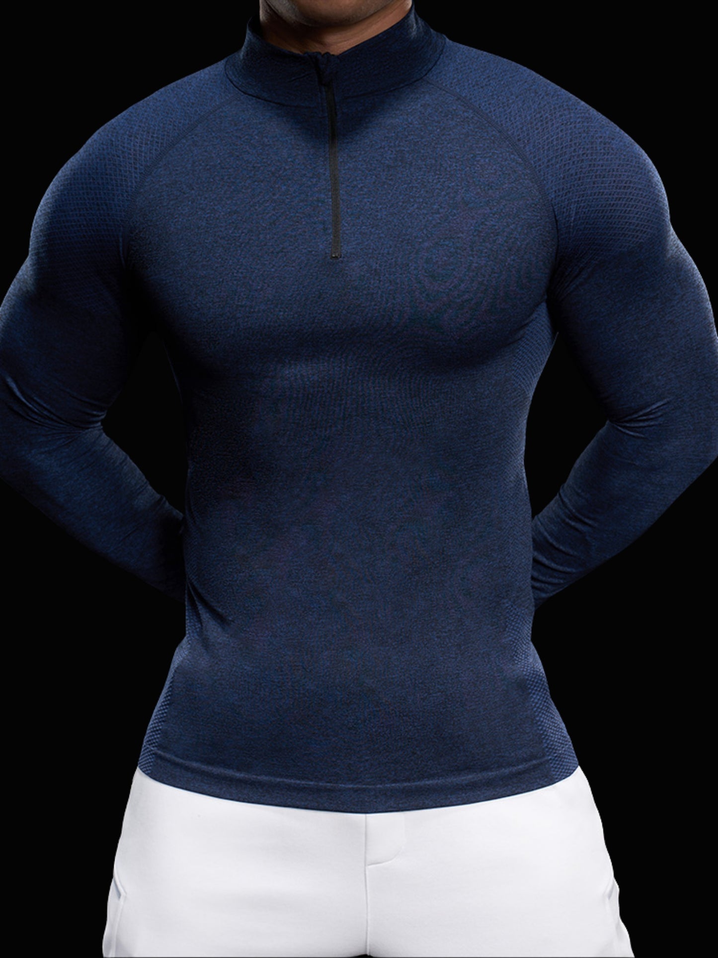 Men’s Long Sleeve Compression Quick-Dry Base Layer