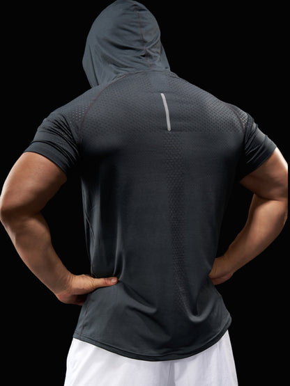 Men’s Quick Dry Short Sleeve Athletic T-Shirt