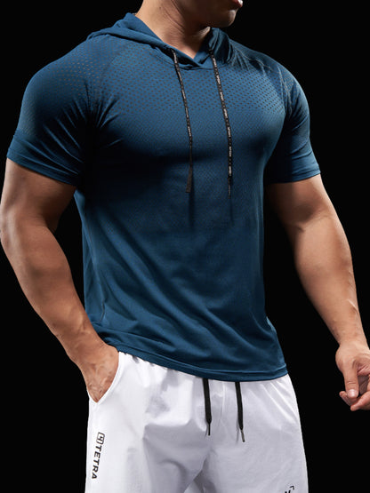 Men’s Quick Dry Short Sleeve Athletic T-Shirt