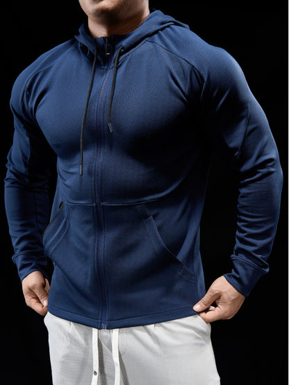 Men’s Activewear Full Zip Hoodie New