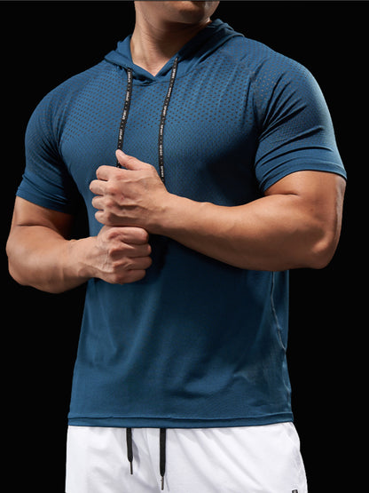 Men’s Quick Dry Short Sleeve Athletic T-Shirt