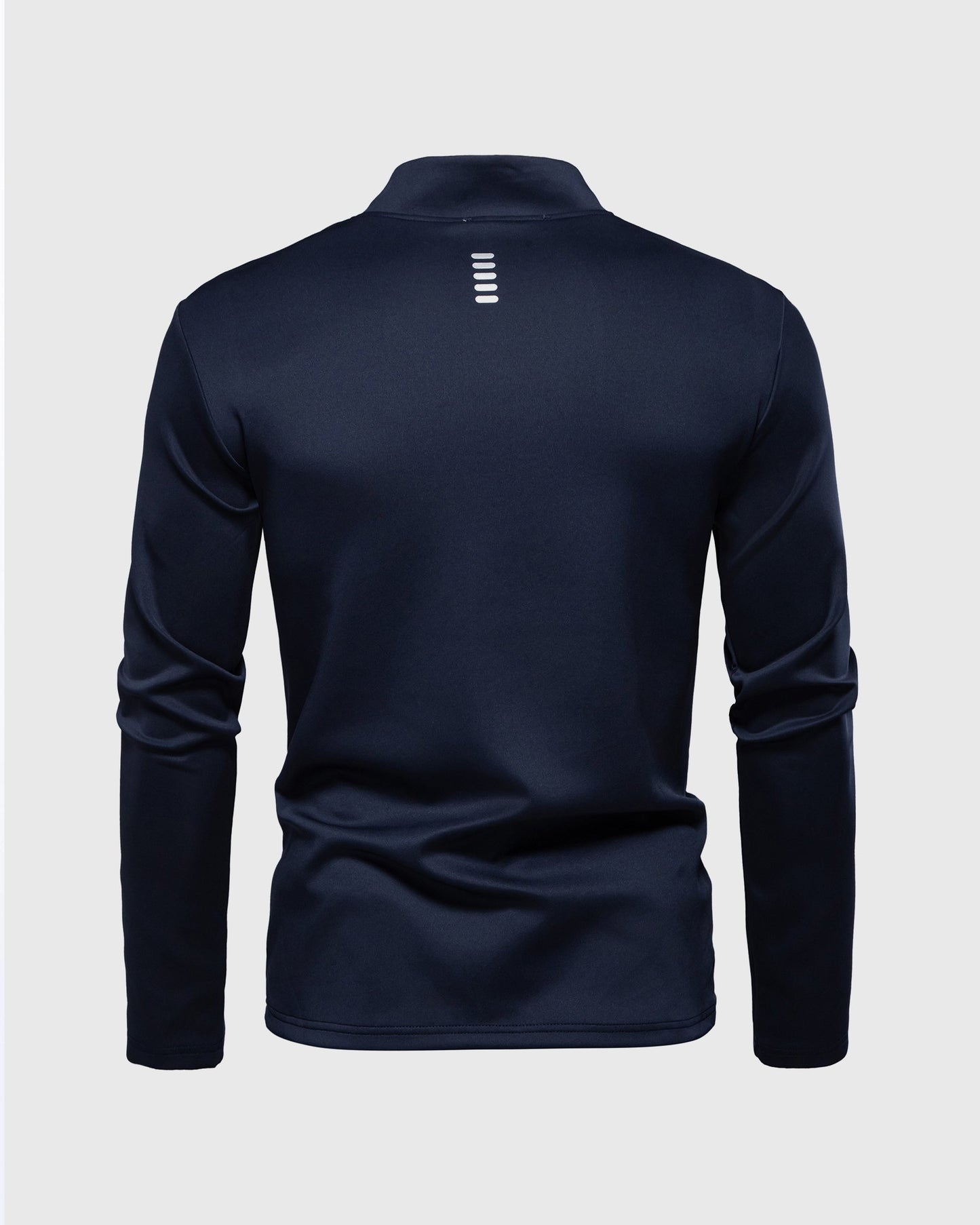 Men’s Reflective Quarter-Zip Running & Training Long Sleeve Shirt