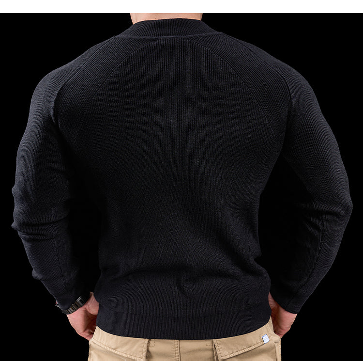 Men’s Mock Neck Long Sleeve Training Tee