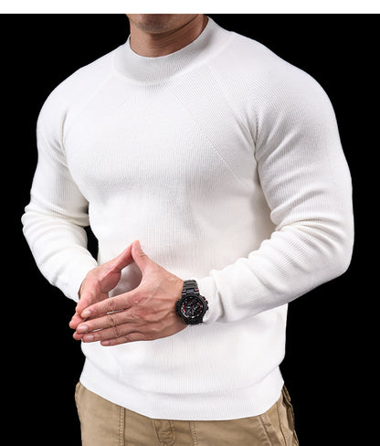 Men’s Mock Neck Long Sleeve Training Tee