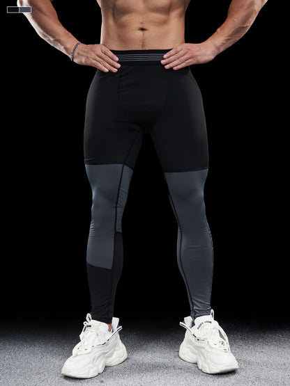 Men’s Slim Fit High Elastic Quick Dry Training Leggings
