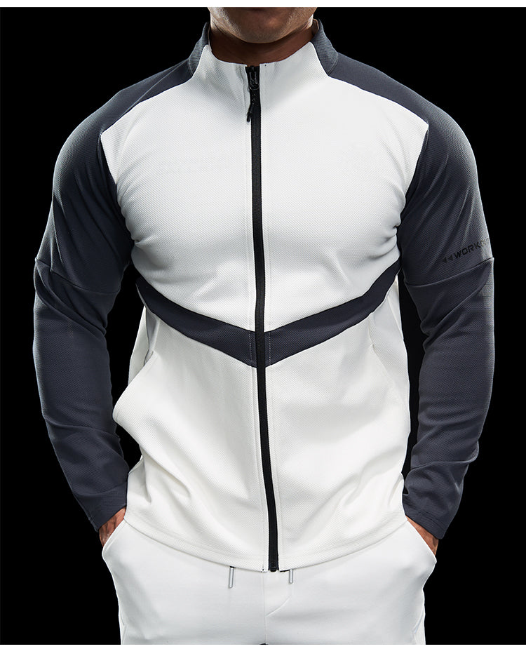 Men’s Quick Dry Zip Up Jacket Long Sleeve