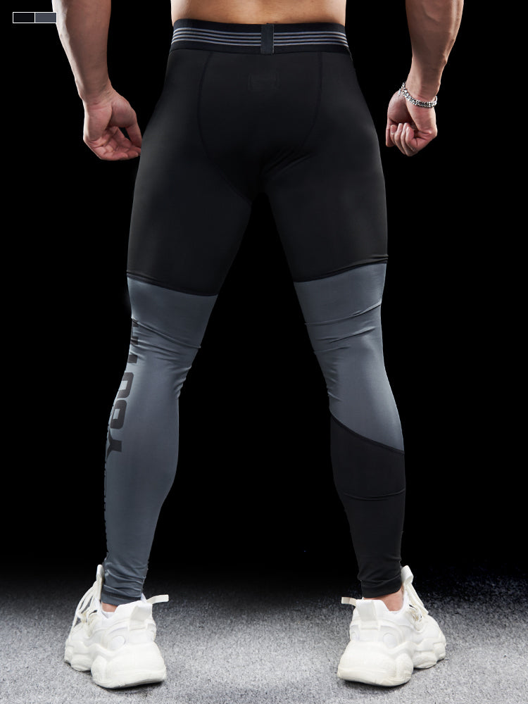 Men’s Slim Fit High Elastic Quick Dry Training Leggings