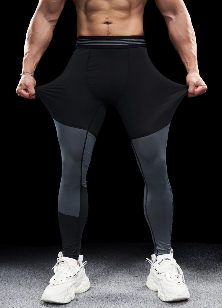 Men’s Slim Fit High Elastic Quick Dry Training Leggings