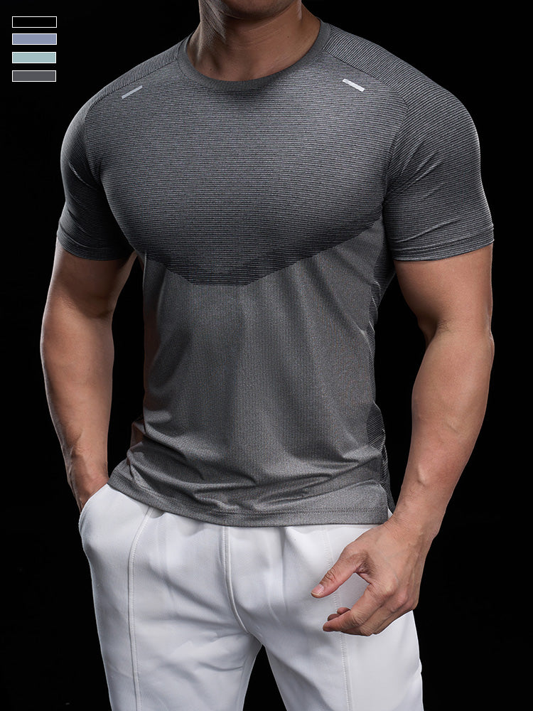 Men’s Quick Dry Short Sleeve Sports T Shirt