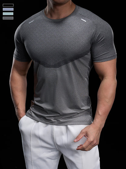 Men’s Quick Dry Short Sleeve Sports T Shirt