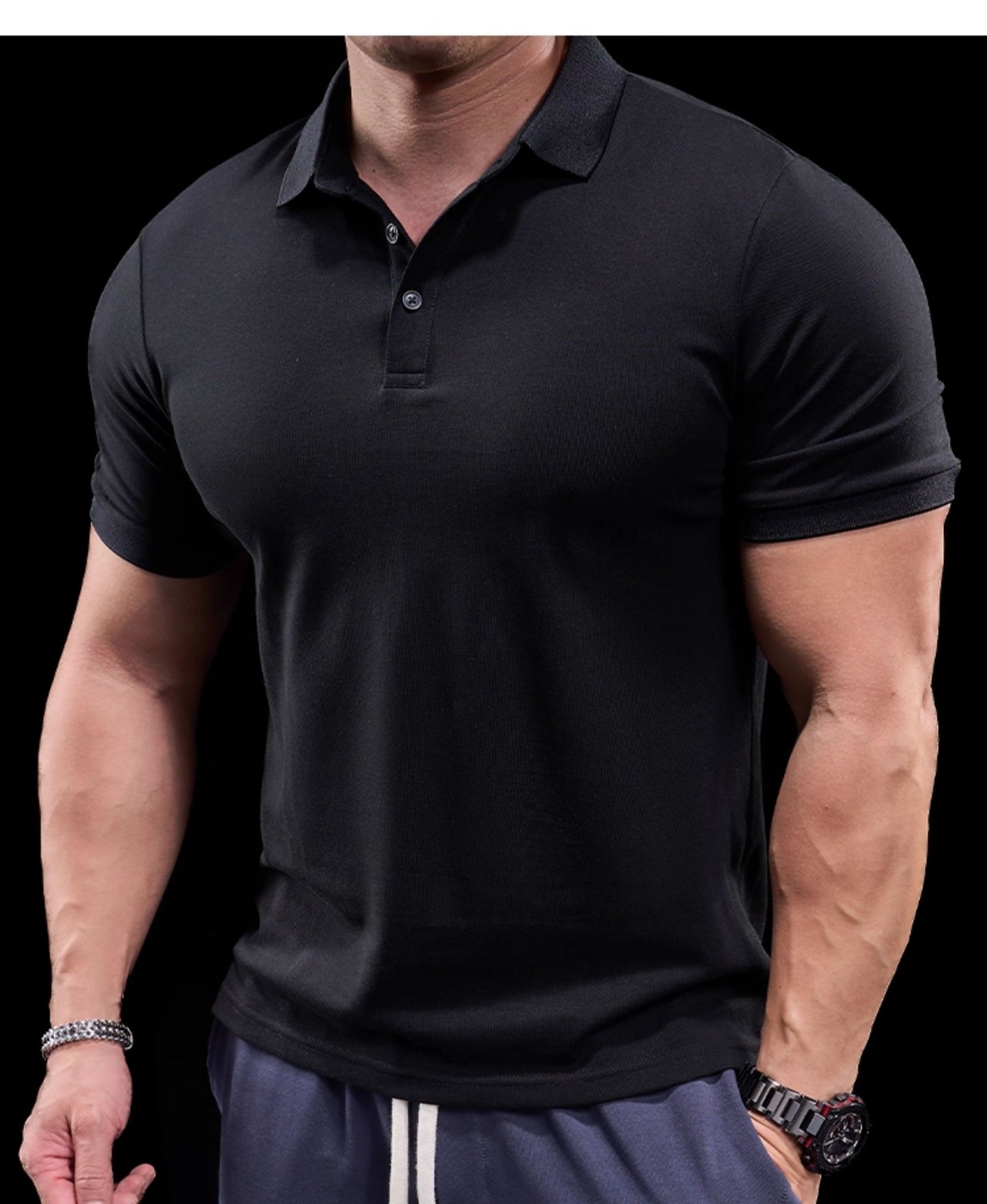 Men’s Polo Short Sleeve Training Tee