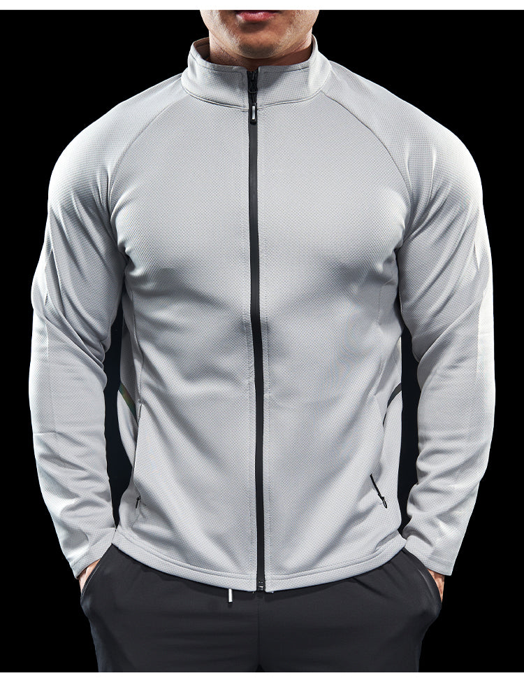Men’s Zip-Up Fitness Jacket