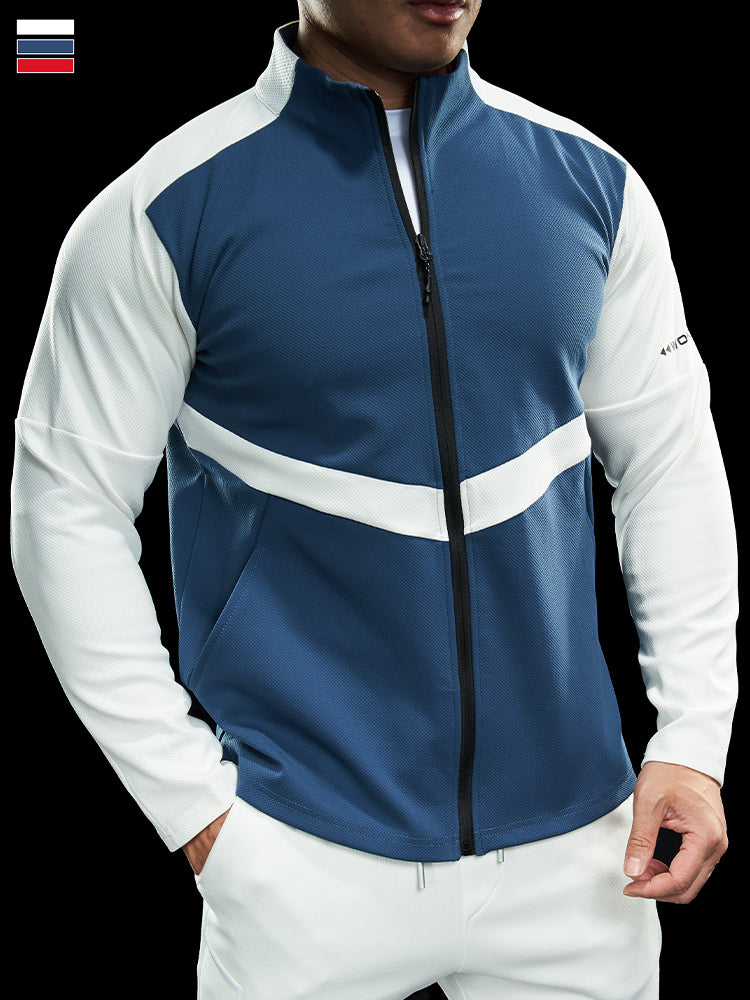 Men’s Quick Dry Zip Up Jacket Long Sleeve