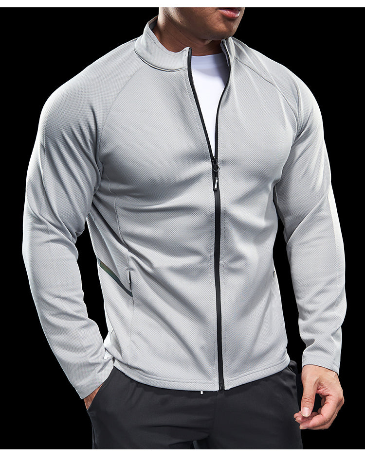 Men’s Zip-Up Fitness Jacket
