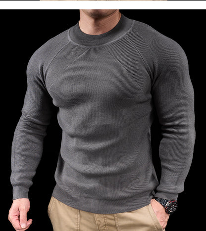 Men’s Mock Neck Long Sleeve Training Tee