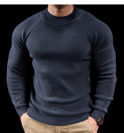 Men’s Mock Neck Long Sleeve Training Tee