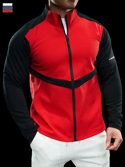 Men’s Quick Dry Zip Up Jacket Long Sleeve