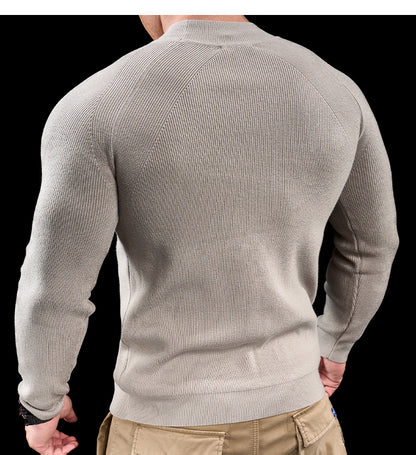 Men’s Mock Neck Long Sleeve Training Tee