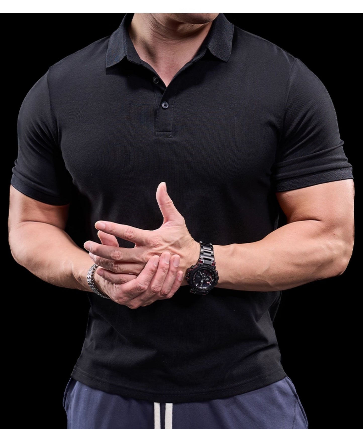 Men’s Polo Short Sleeve Training Tee