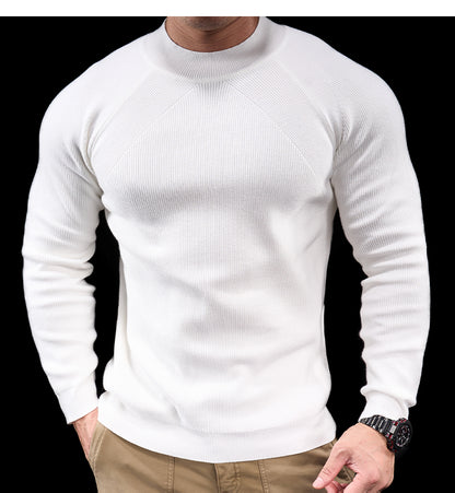 Men’s Mock Neck Long Sleeve Training Tee