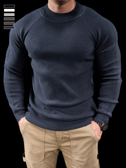 Men’s Mock Neck Long Sleeve Training Tee
