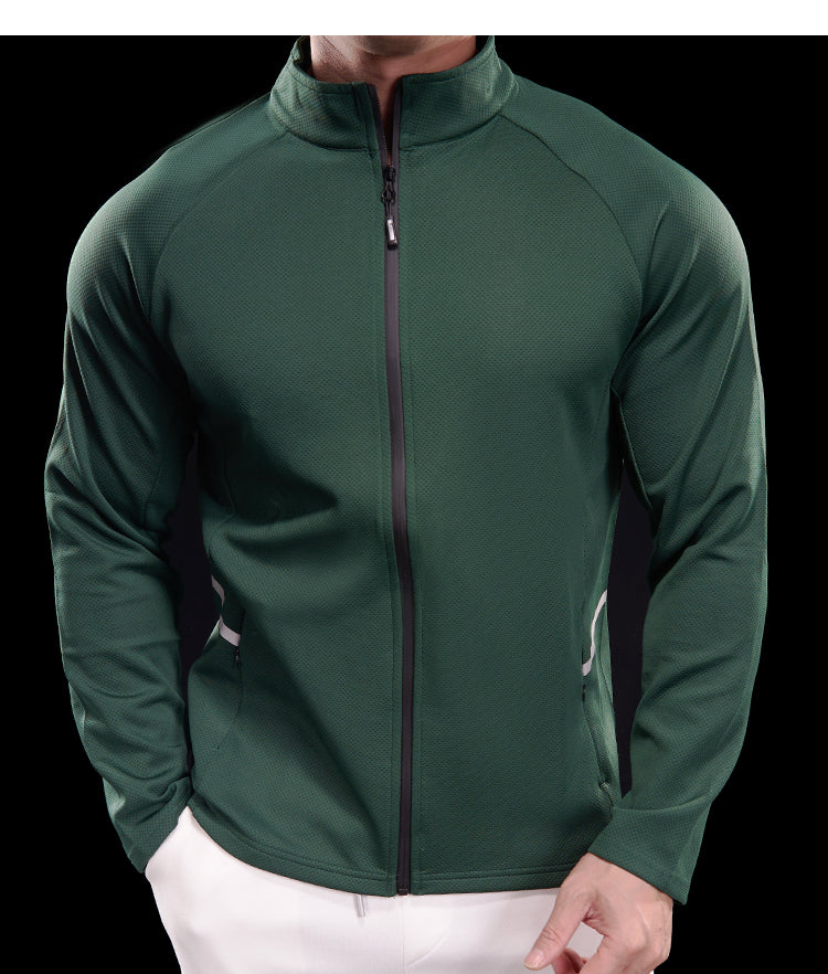 Men’s Zip-Up Fitness Jacket